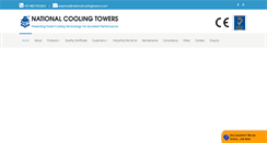 Desktop Screenshot of nationalcoolingtowers.com